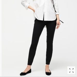 NWT J. Crew Black Any Day Pant In Stretch Ponte